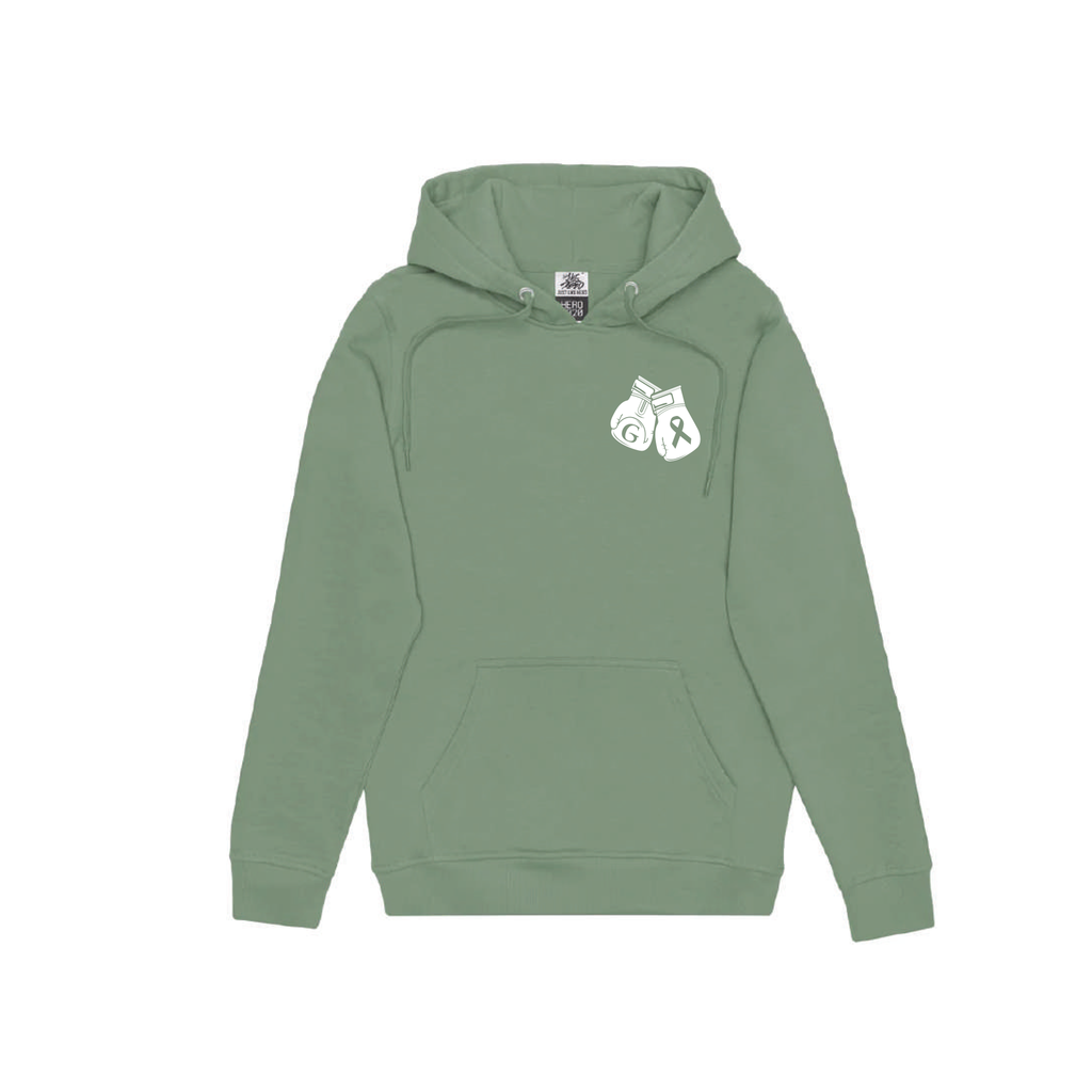 Official Fight for the Cure x Gabriel Pizza Charity Hoodie - Moss