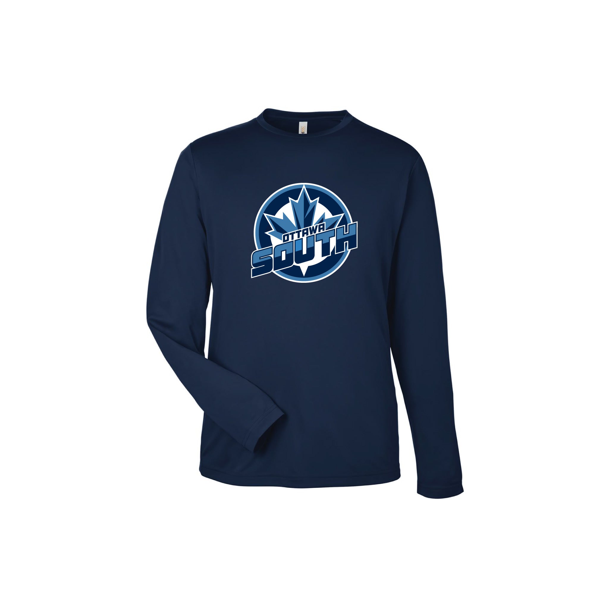 Ottawa South - Long Sleeve Performance Tee (Primary Logo)