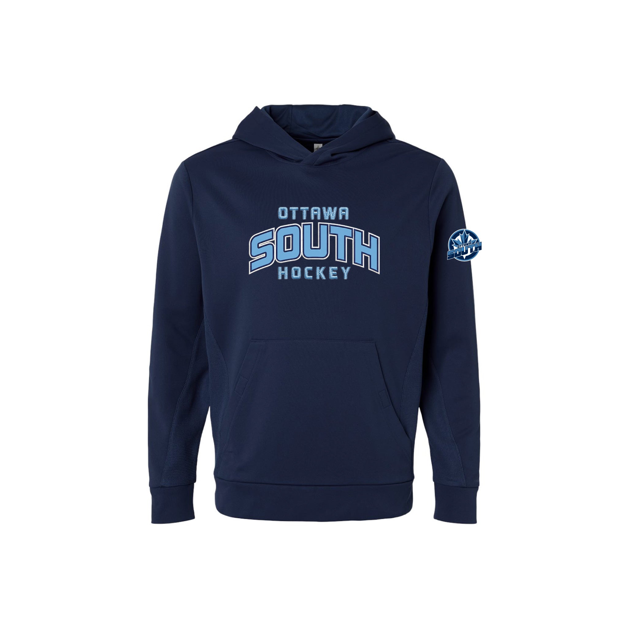 Ottawa South - Performance Hoodie with Pocket (Applique)