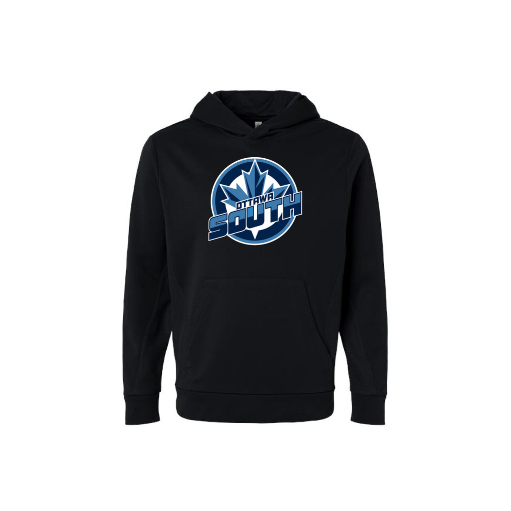 Ottawa South - Performance Hoodie with Pocket (Primary Logo)