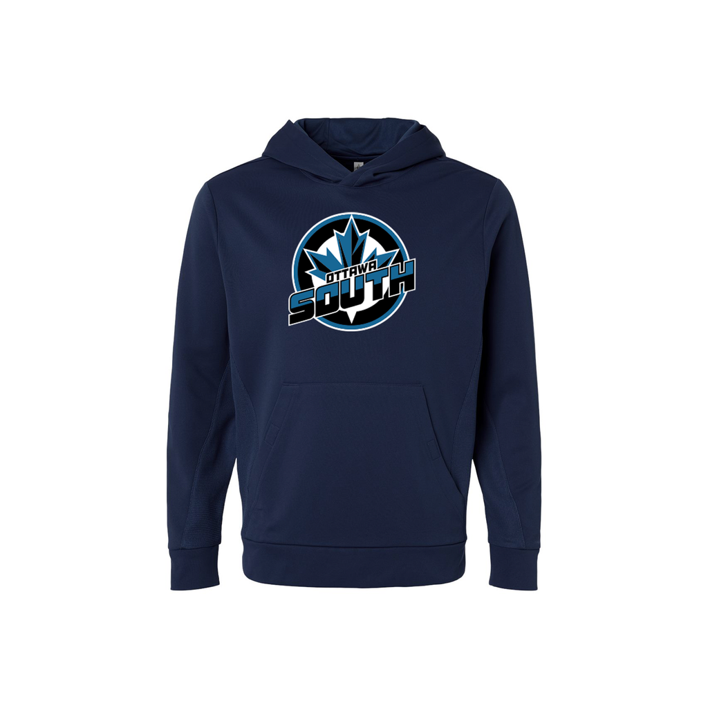 Ottawa South - Performance Hoodie with Pocket (Primary Logo)