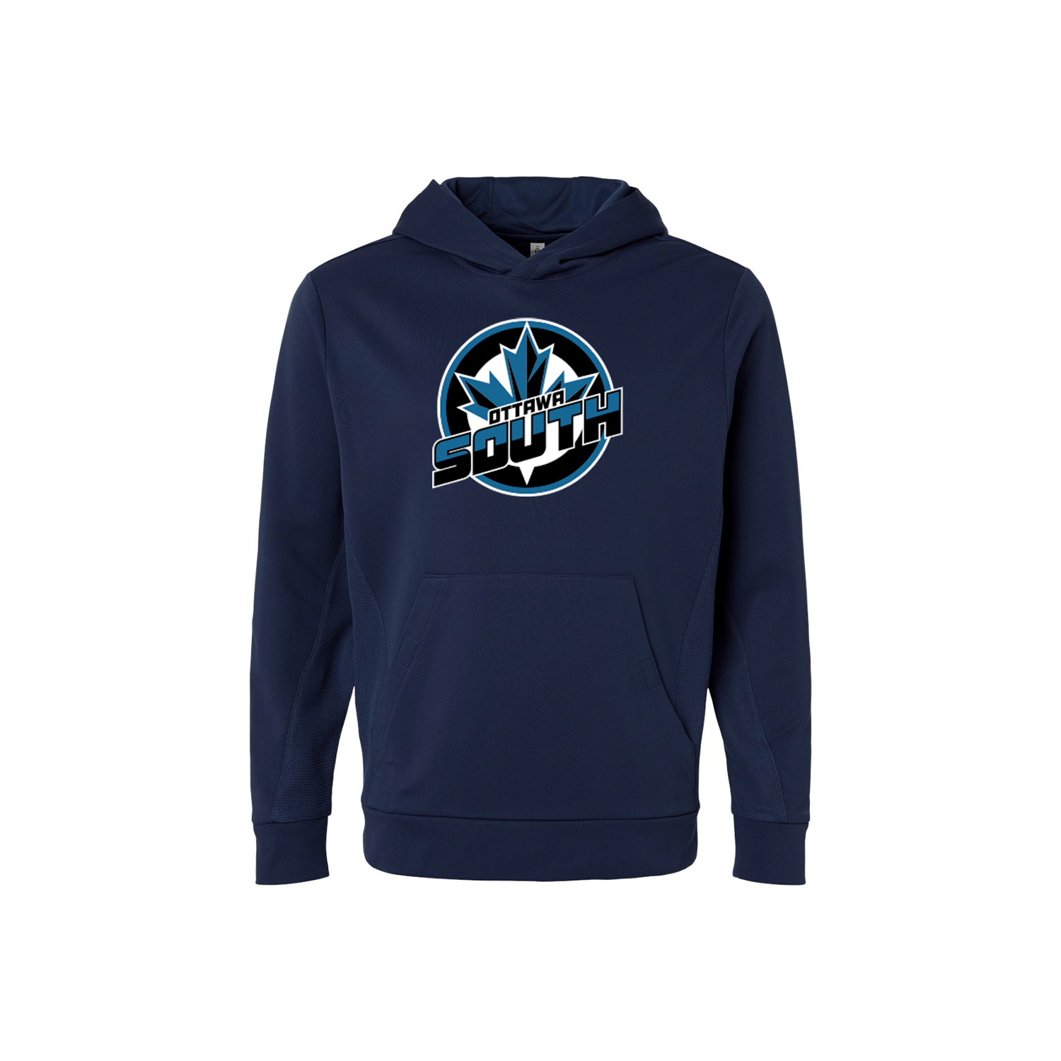 Ottawa South - Performance Hoodie with Pocket (Primary Logo)