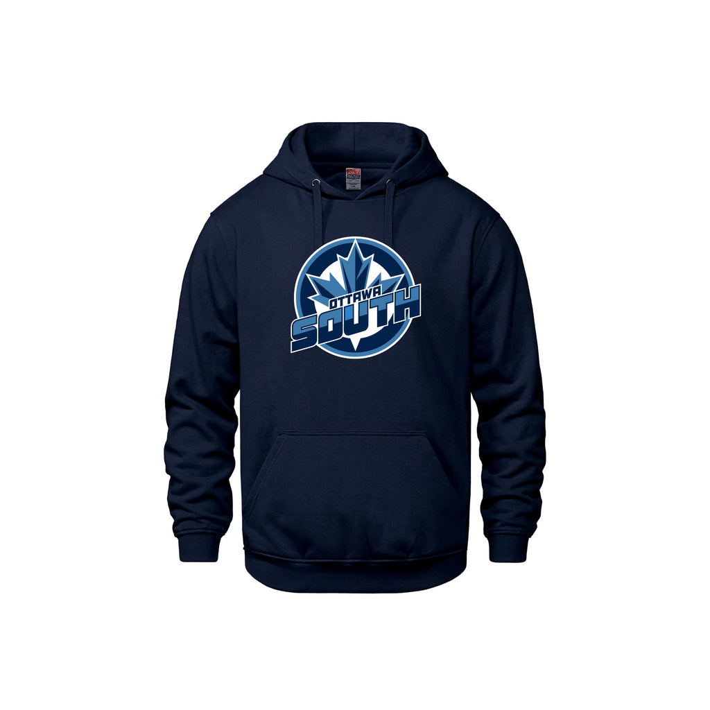 Ottawa South - Premium Cotton Hoodie with Pocket (Primary Logo)