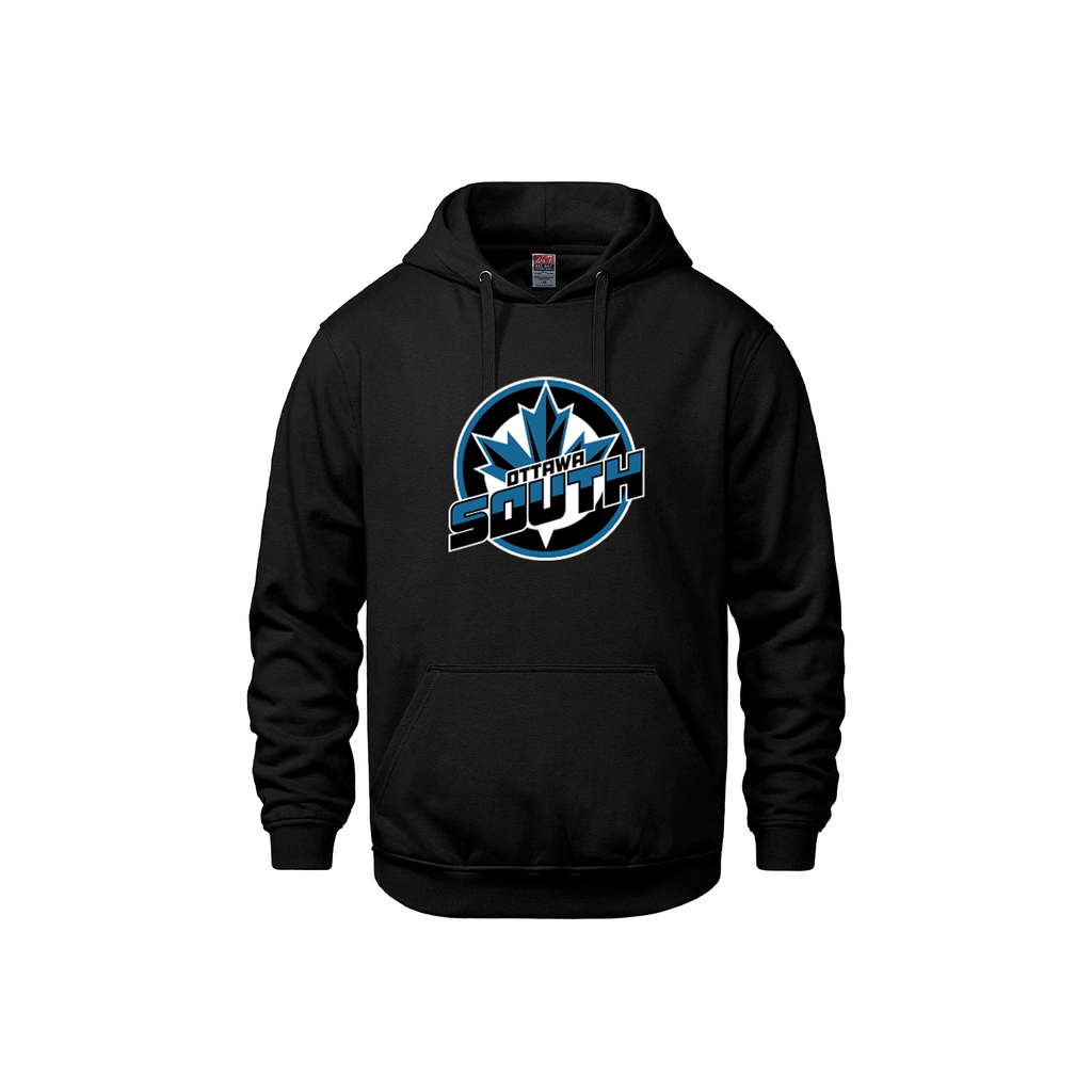 Ottawa South - Premium Cotton Hoodie with Pocket (Primary Logo)