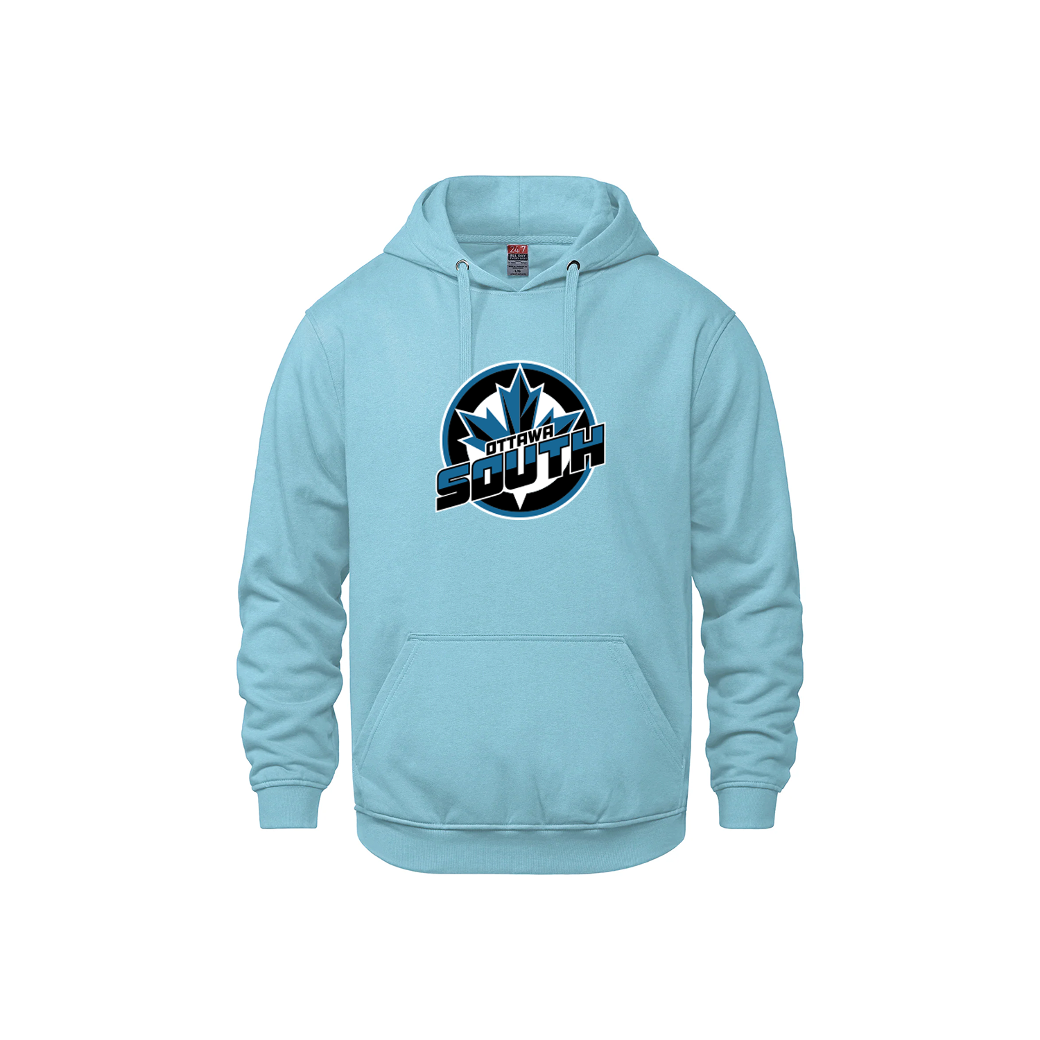 Ottawa South - Premium Cotton Hoodie with Pocket (Primary Logo)