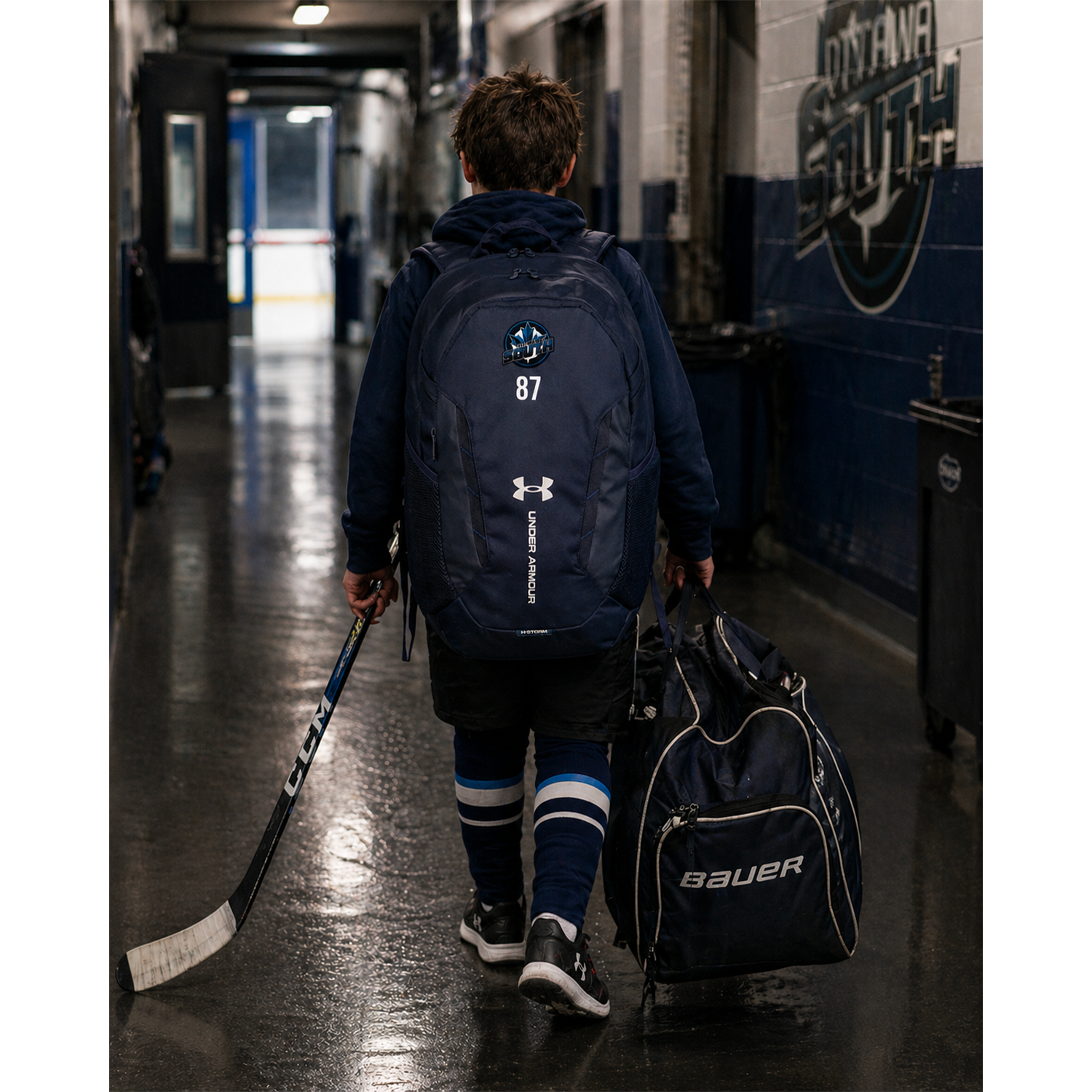 Ottawa South - UA Hustle Backpack 6.0
