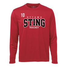 Load image into Gallery viewer, OTTAWA STING - Polyester Dri-FIT Long Sleeve
