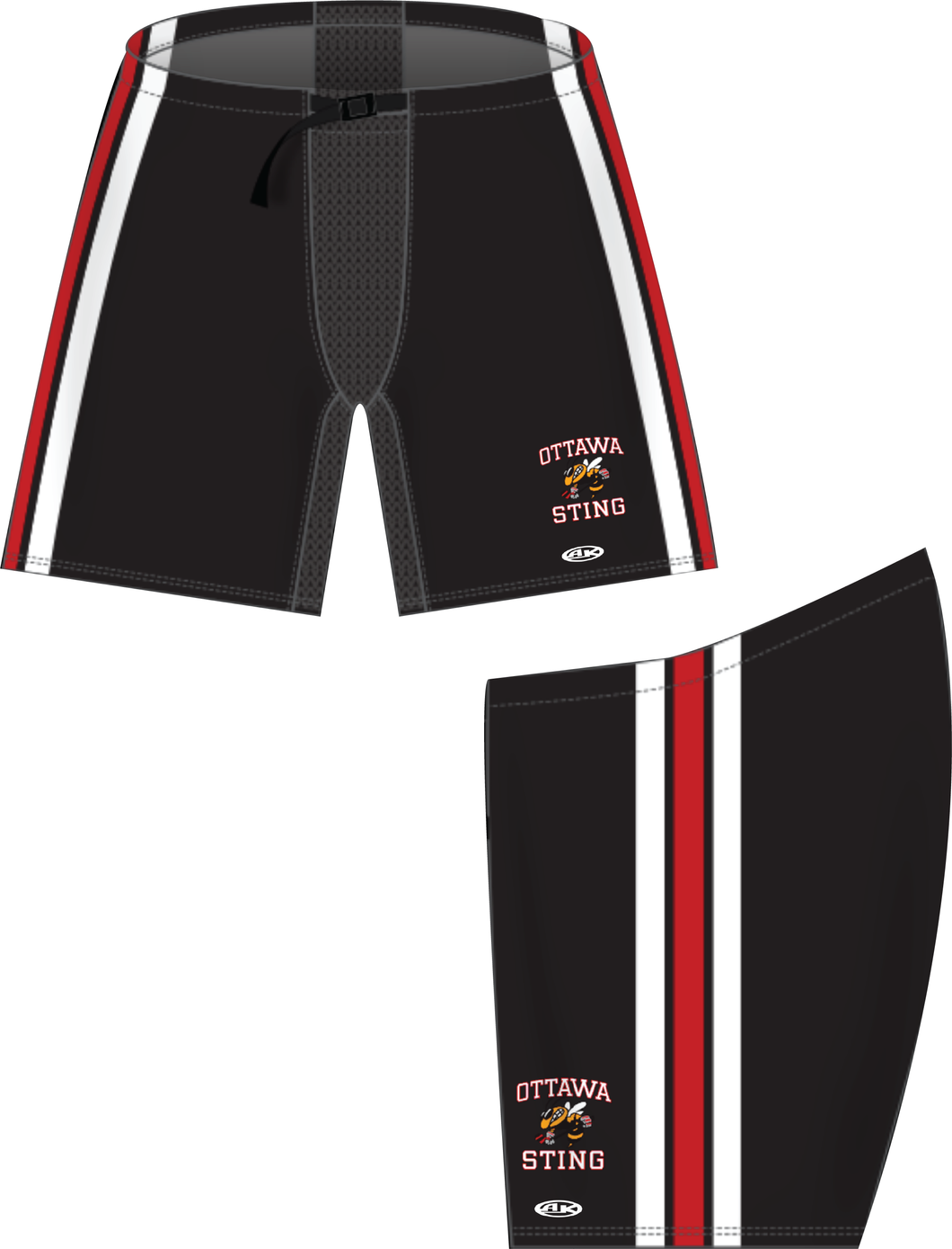 OTTAWA STING SUBLIMATED PANT SHELLS