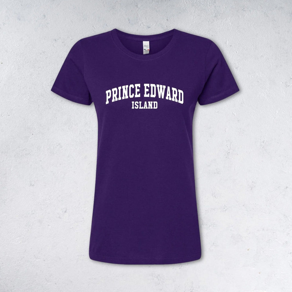 PRINCE EDWARD ISLAND - T-shirt (Women's & Men's) - purple