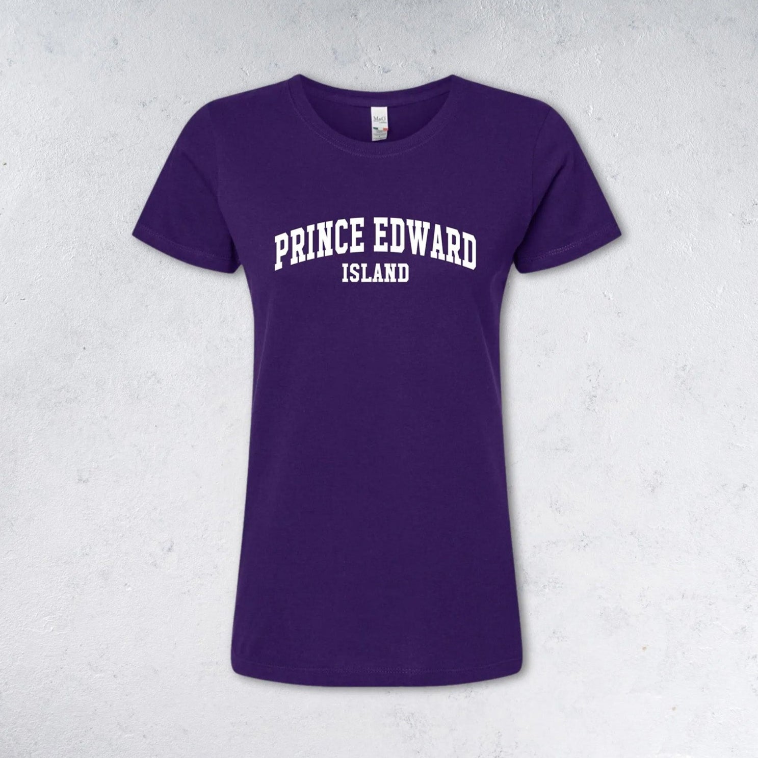 PRINCE EDWARD ISLAND - T-shirt (Women's & Men's) - purple