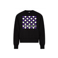 RIDEAU CANOE - Cotton-Face Fleece Ladies’ Crewneck (Hearts)