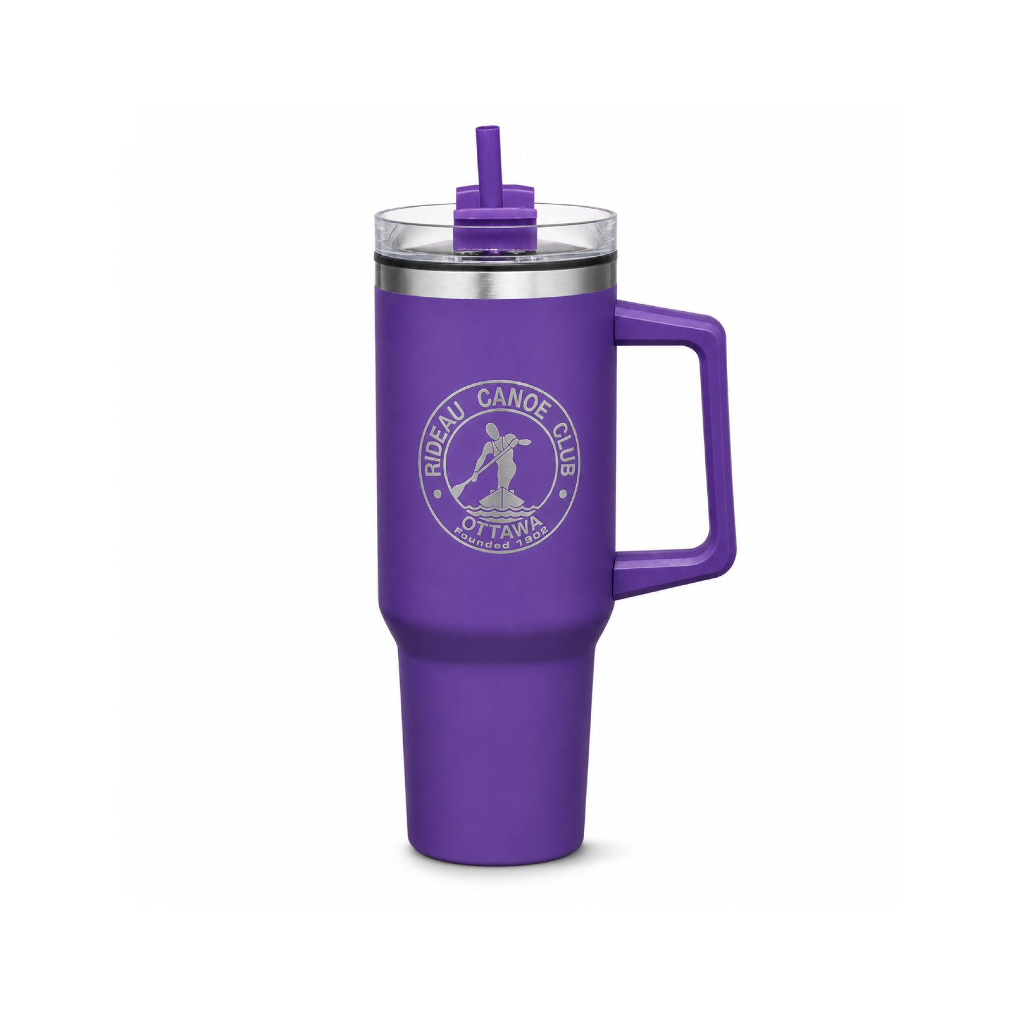 RIDEAU CANOE - Travel Mug with Straw (40oz)