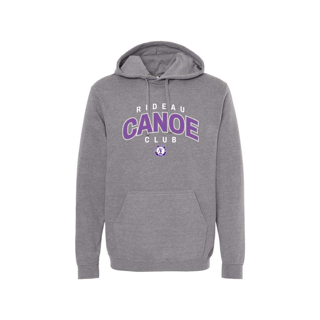 RIDEAU CANOE CLUB - Cotton Hoodie with Pocket (Outline Eddy)