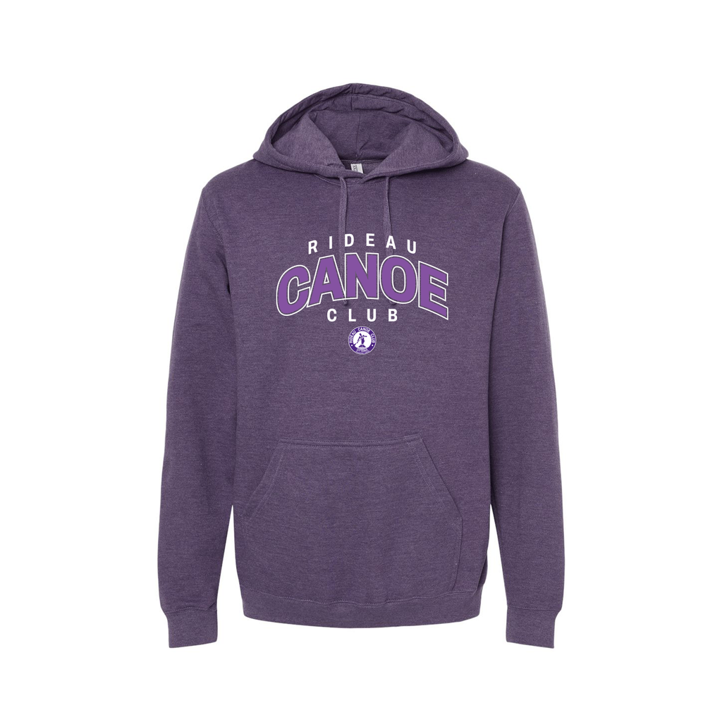 RIDEAU CANOE CLUB - Cotton Hoodie with Pocket (Outline Eddy)
