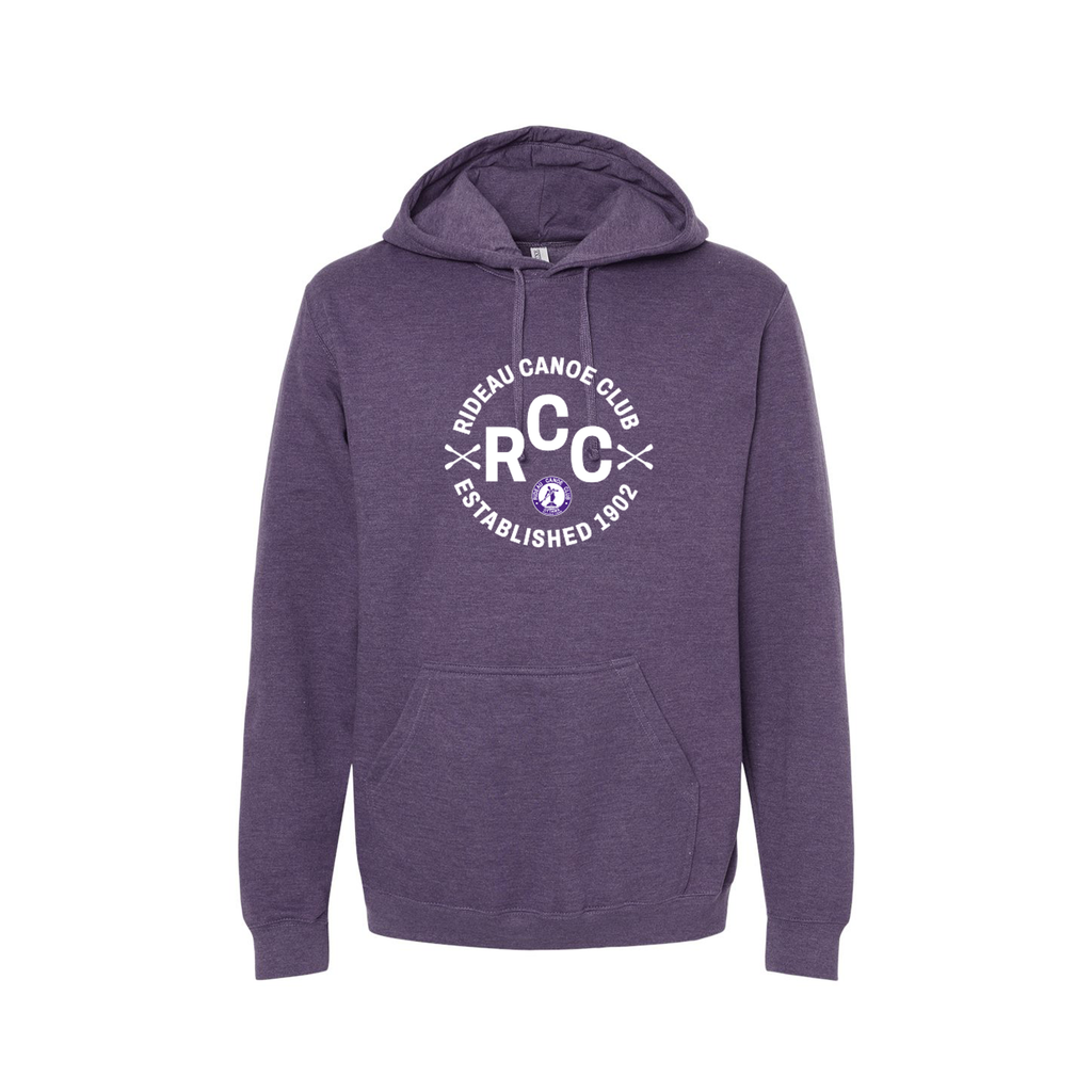 RIDEAU CANOE CLUB - Cotton Hoodie with Pocket (Port Seal)