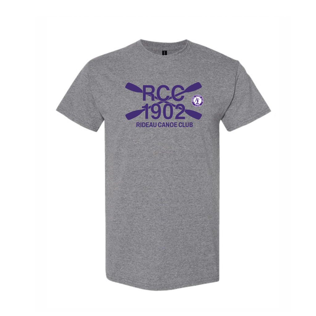 RIDEAU CANOE CLUB - Cotton T-shirt (Blade Stack)
