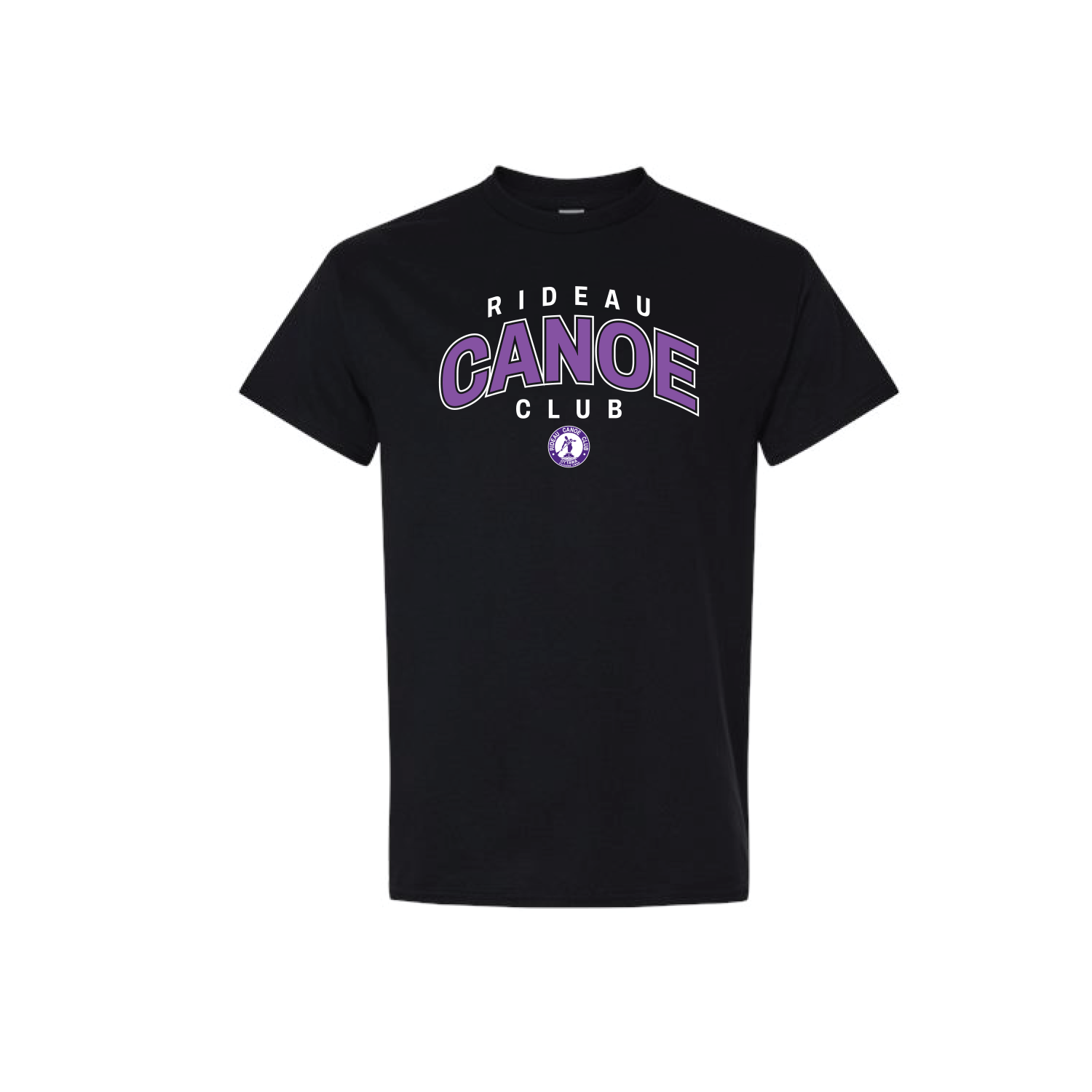 RIDEAU CANOE CLUB - Cotton T-shirt (Outline Eddy)
