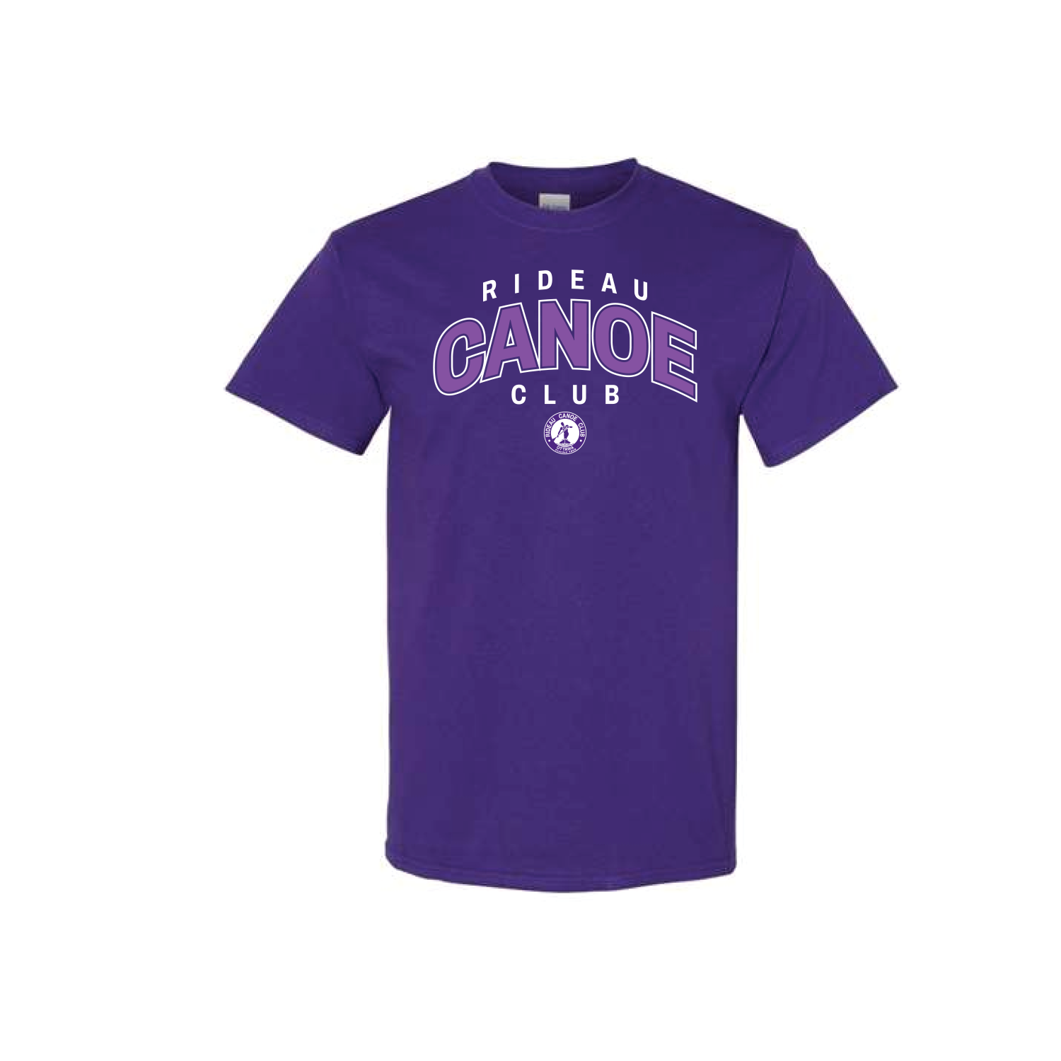 RIDEAU CANOE CLUB - Cotton T-shirt (Outline Eddy)