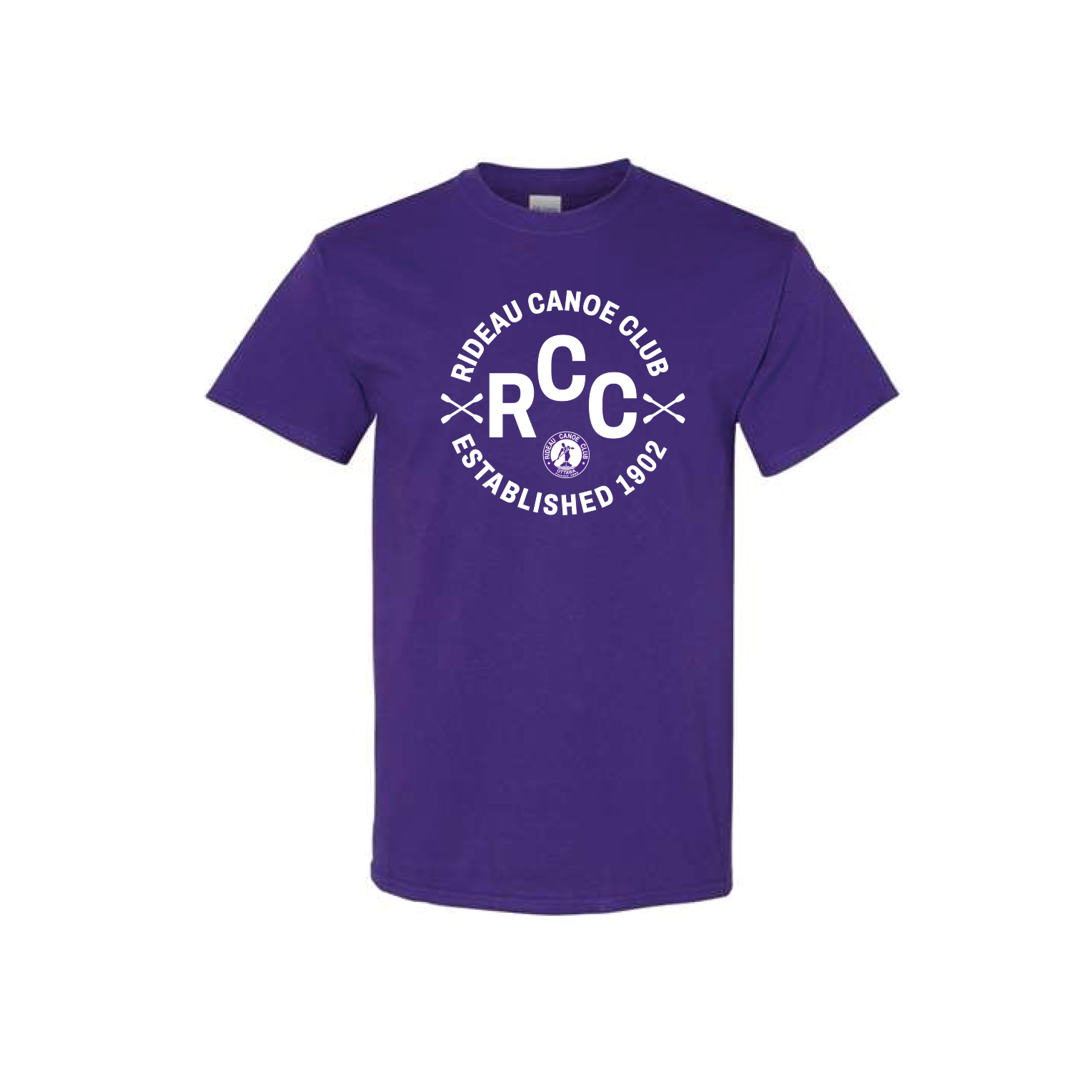 RIDEAU CANOE CLUB - Cotton T-shirt (Port Seal)