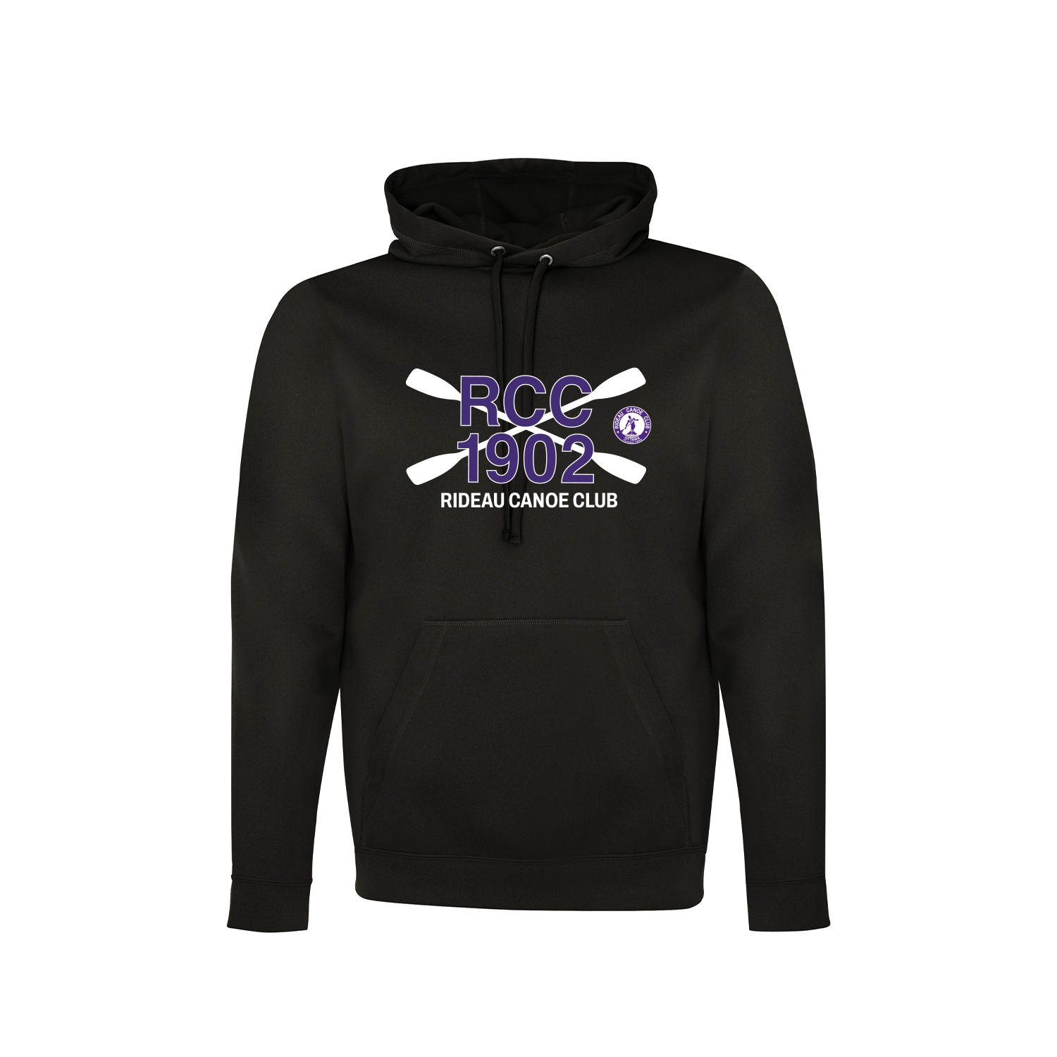 RIDEAU CANOE CLUB - Performance Hoodie with Pocket (Blade Stack)