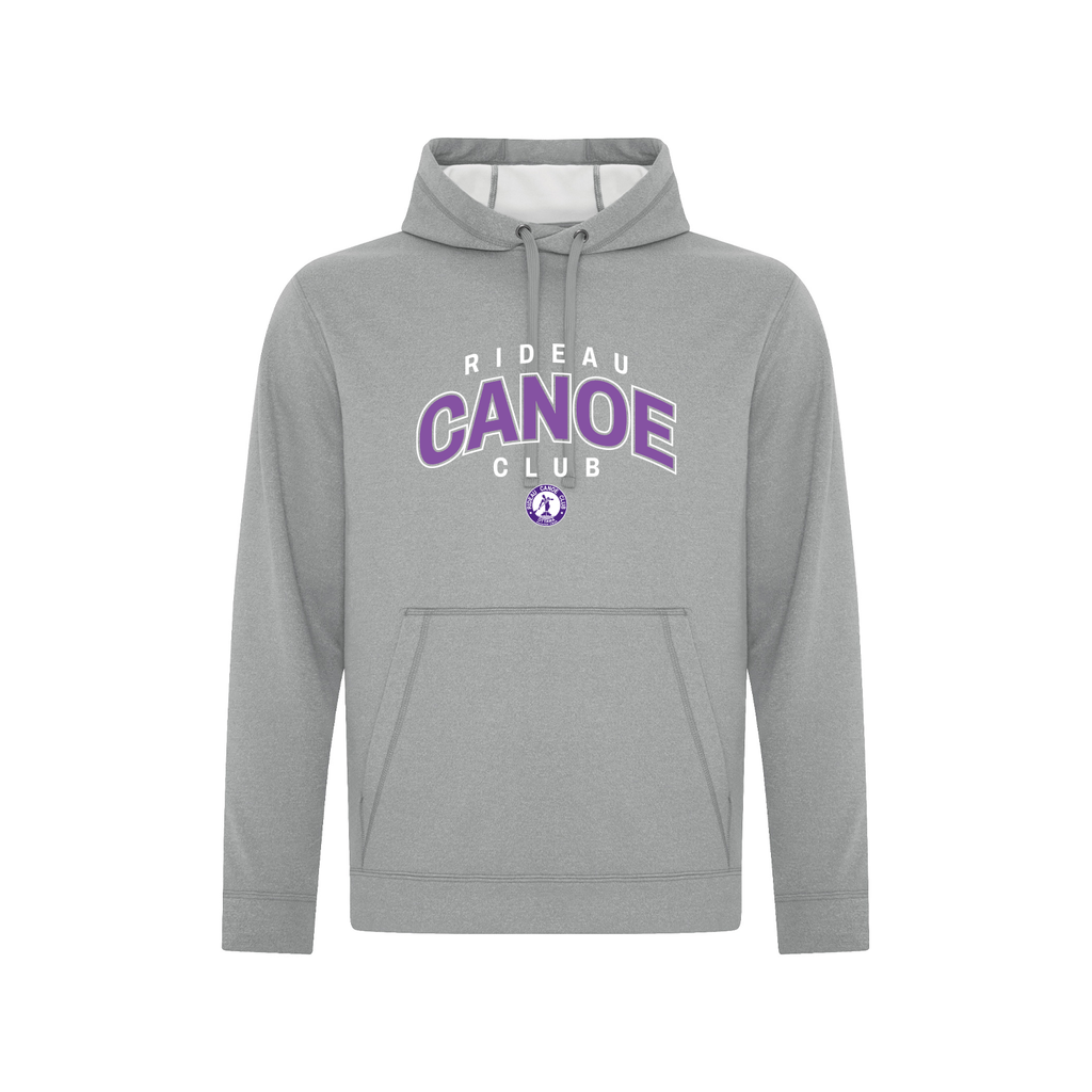 RIDEAU CANOE CLUB - Performance Hoodie with Pocket (Outline Eddy)