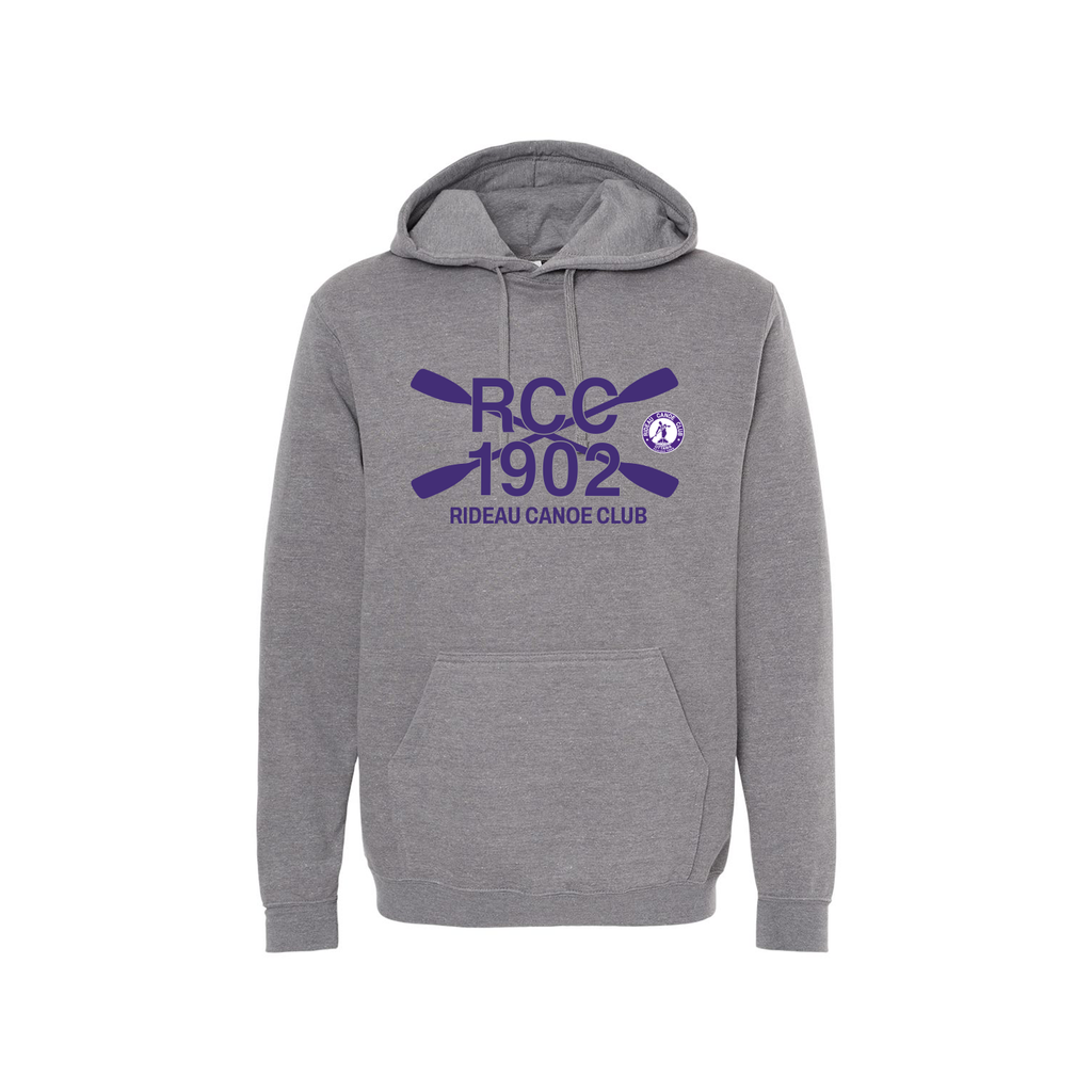 RIDEAU CANOE CLUB - Cotton Hoodie with Pocket (Blade Stack)