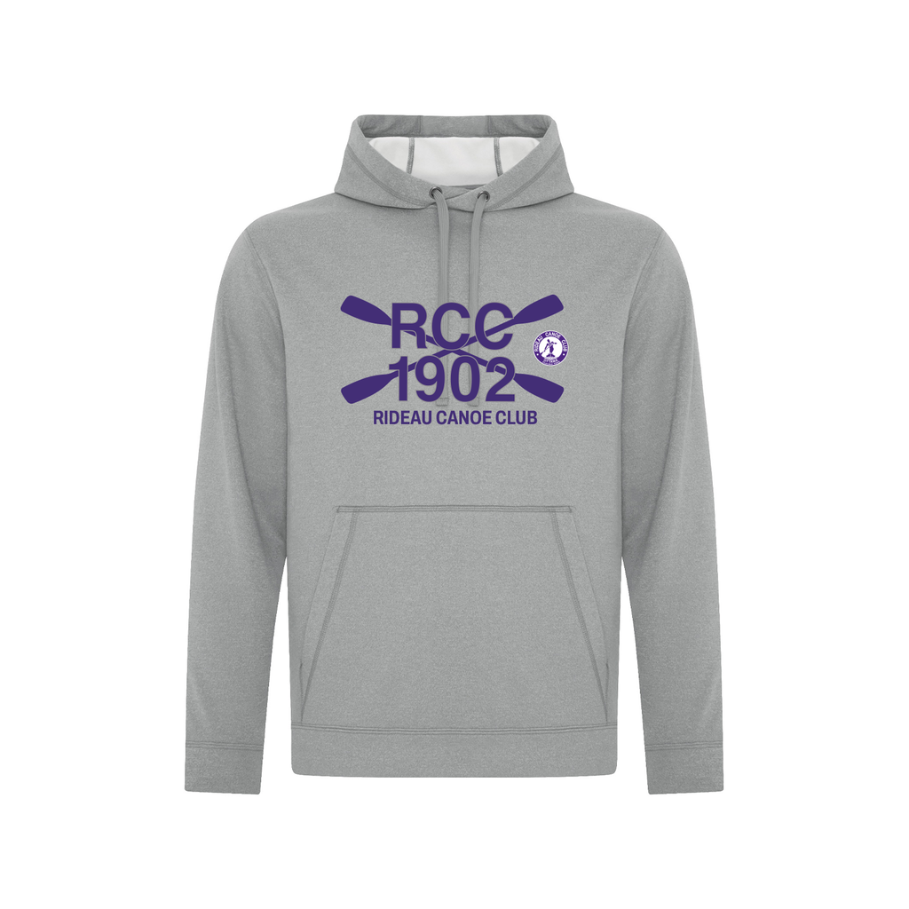 RIDEAU CANOE CLUB - Performance Hoodie with Pocket (Blade Stack)