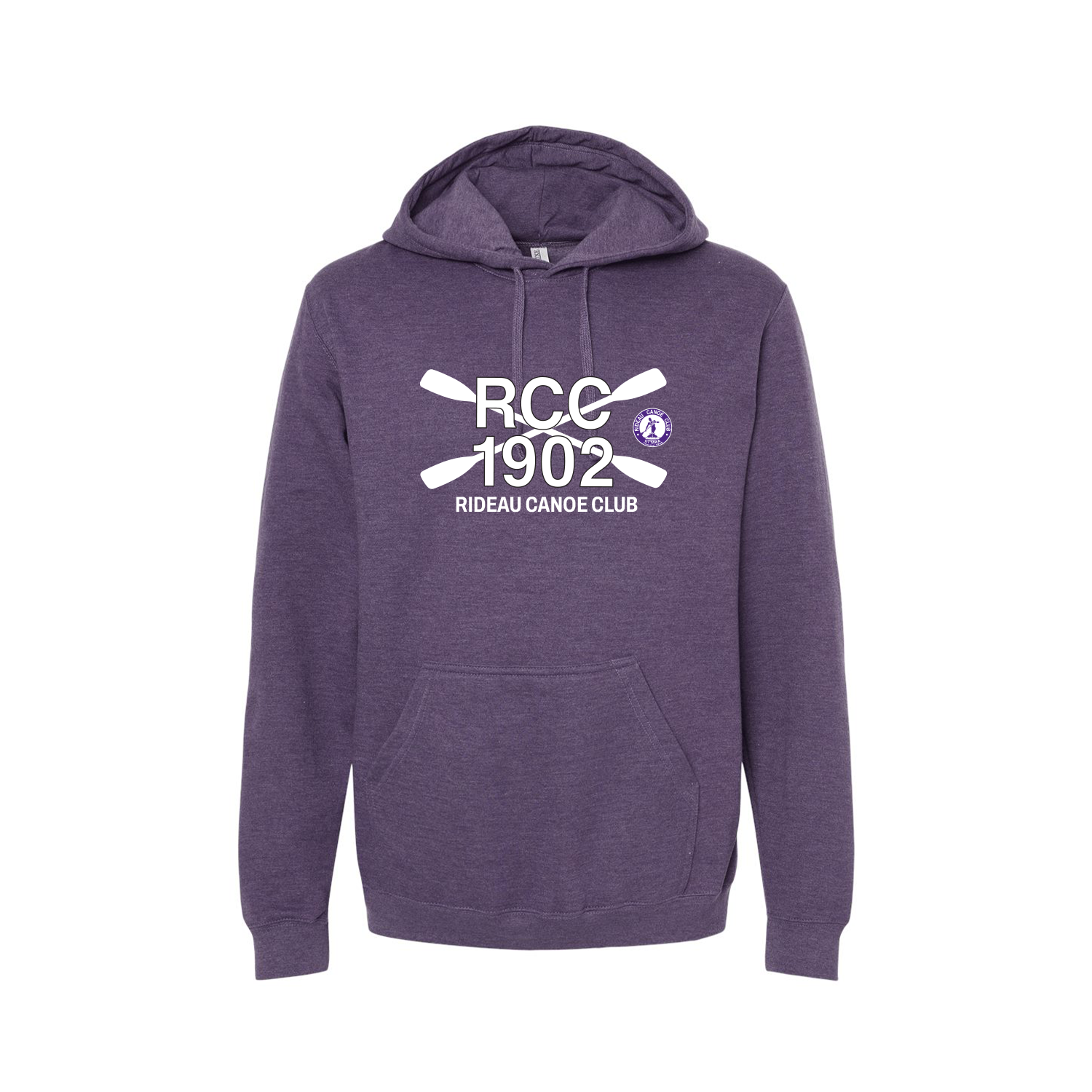 RIDEAU CANOE CLUB - Cotton Hoodie with Pocket (Blade Stack)