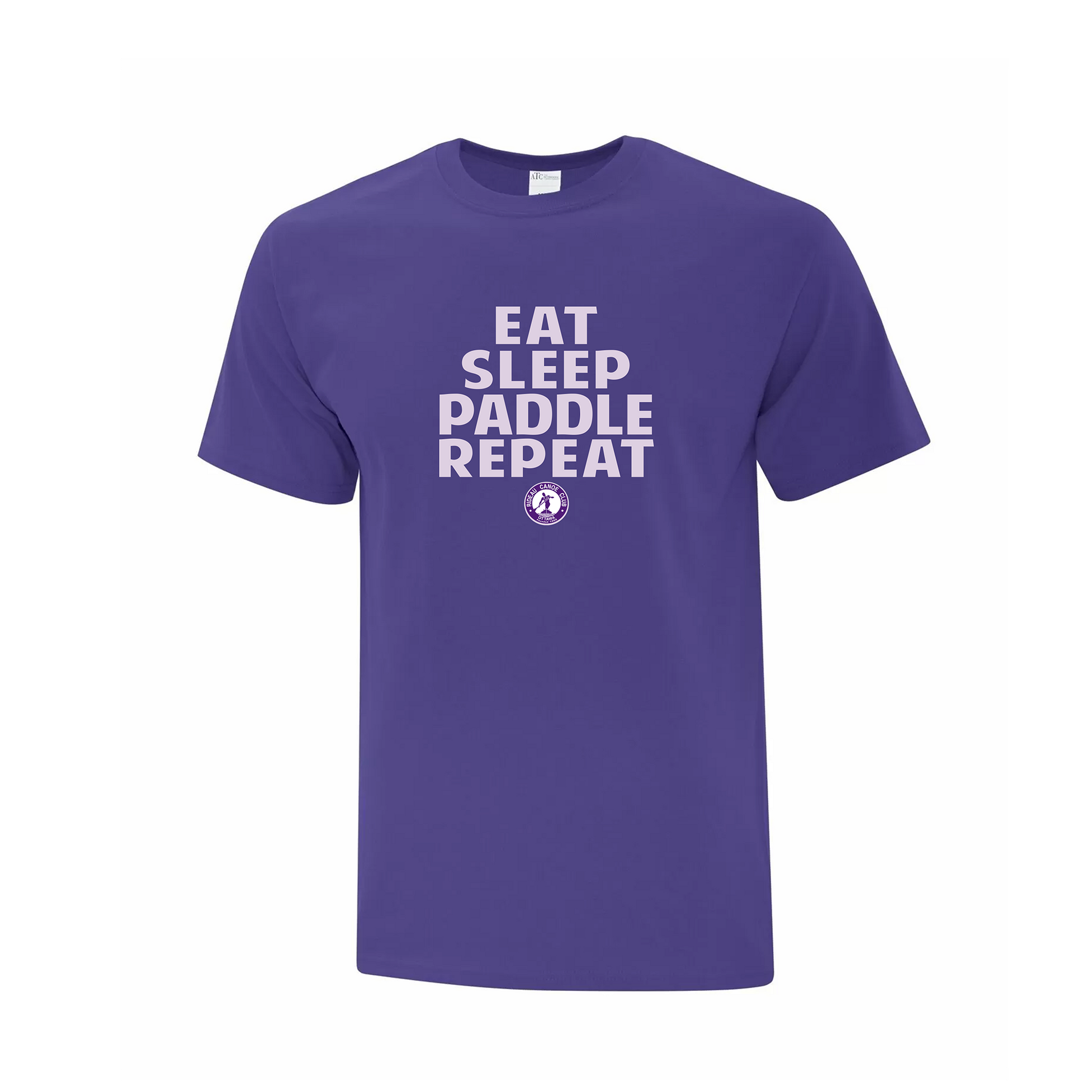 RIDEAU CANOE CLUB - Eat, Sleep, Paddle, Repeat T-Shirt (Unisex & Youth)