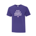 RIDEAU CANOE CLUB - Eat, Sleep, Paddle, Repeat T-Shirt (Unisex & Youth)