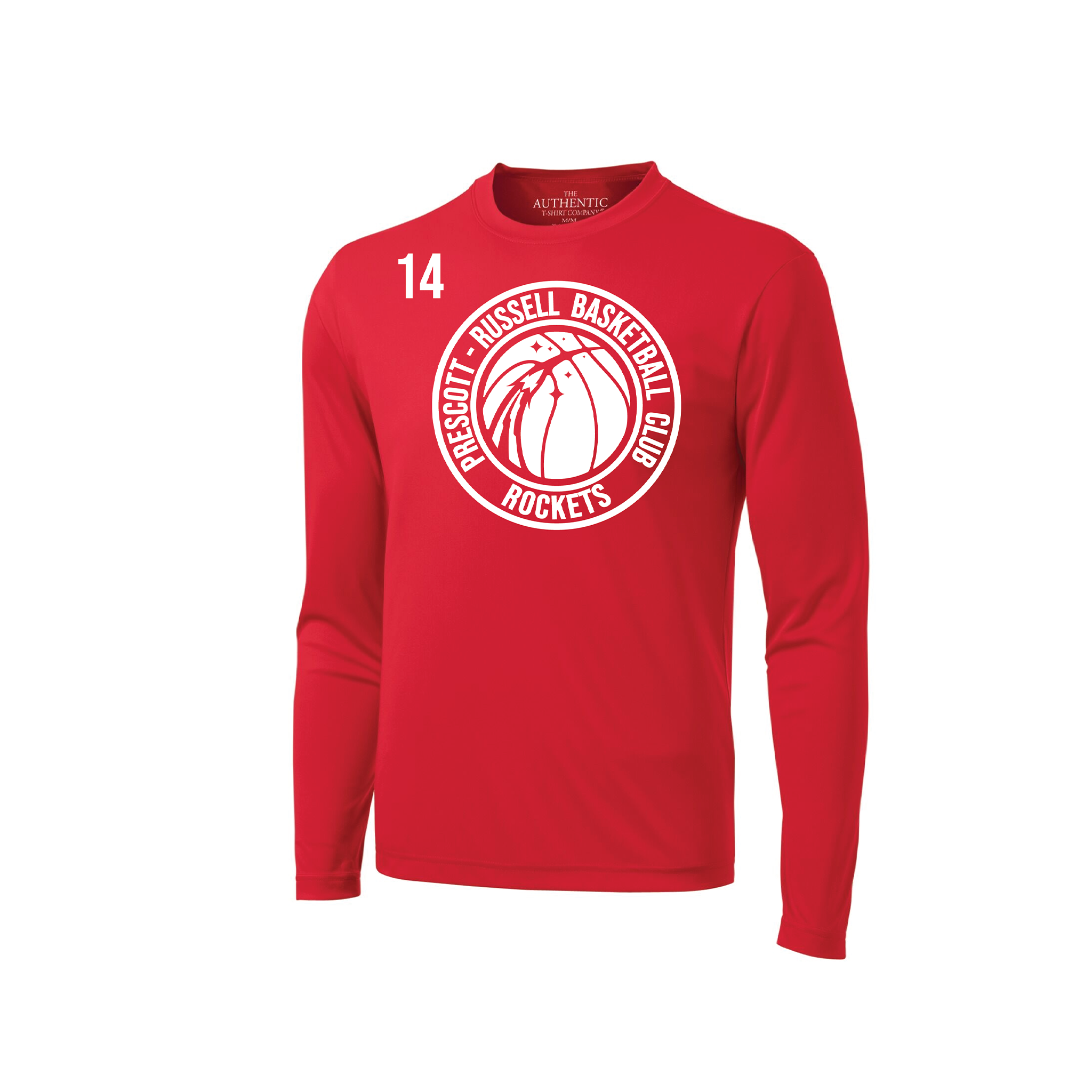 ROCKETS - Long Sleeve Performance Shirt