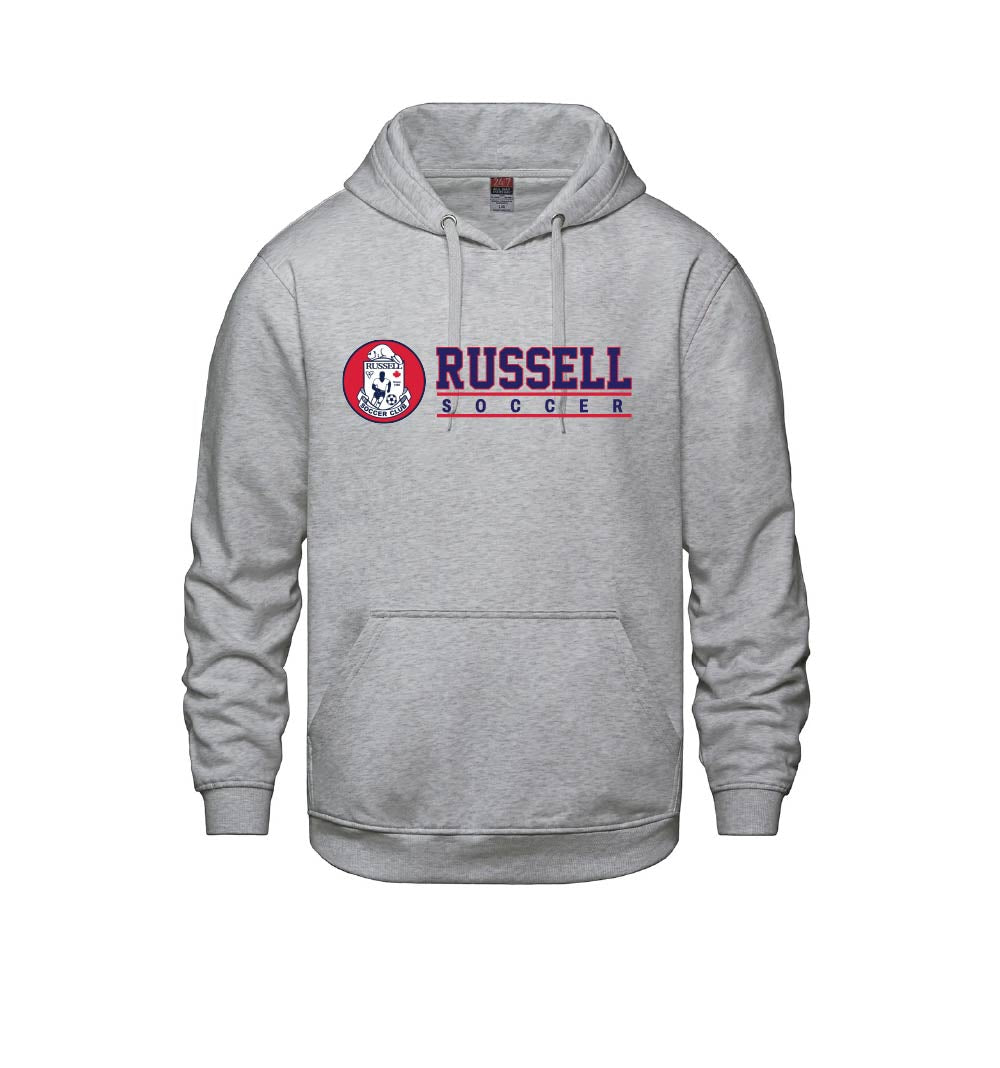 RUSSELL SOCCER CLUB - Cotton Hoodie (Pitch Line)