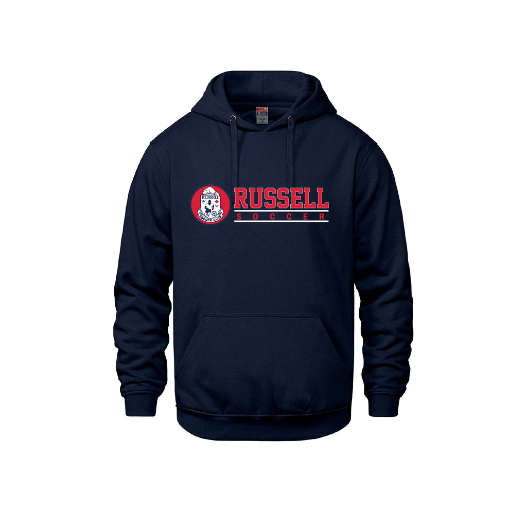 RUSSELL SOCCER CLUB - Cotton Hoodie (Pitch Line)