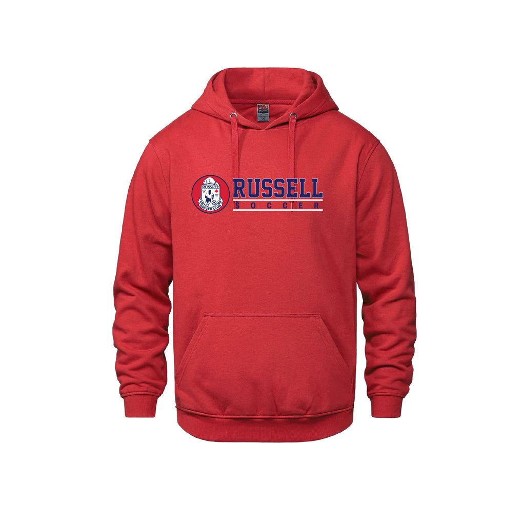 RUSSELL SOCCER CLUB - Cotton Hoodie (Pitch Line)