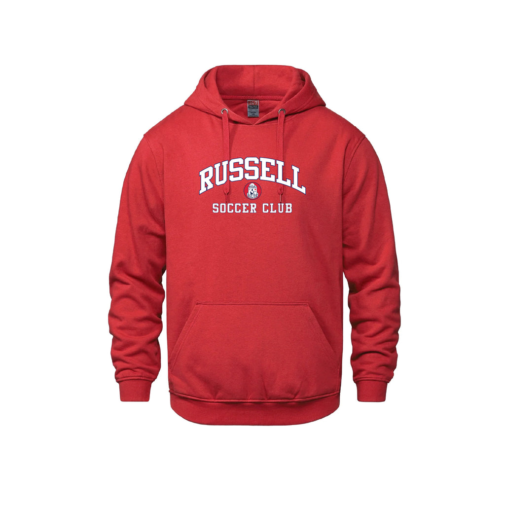 RUSSELL SOCCER CLUB - Cotton Hoodie (Varsity Curve)