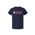 RUSSELL SOCCER CLUB - Cotton Tee (Pitch Line)