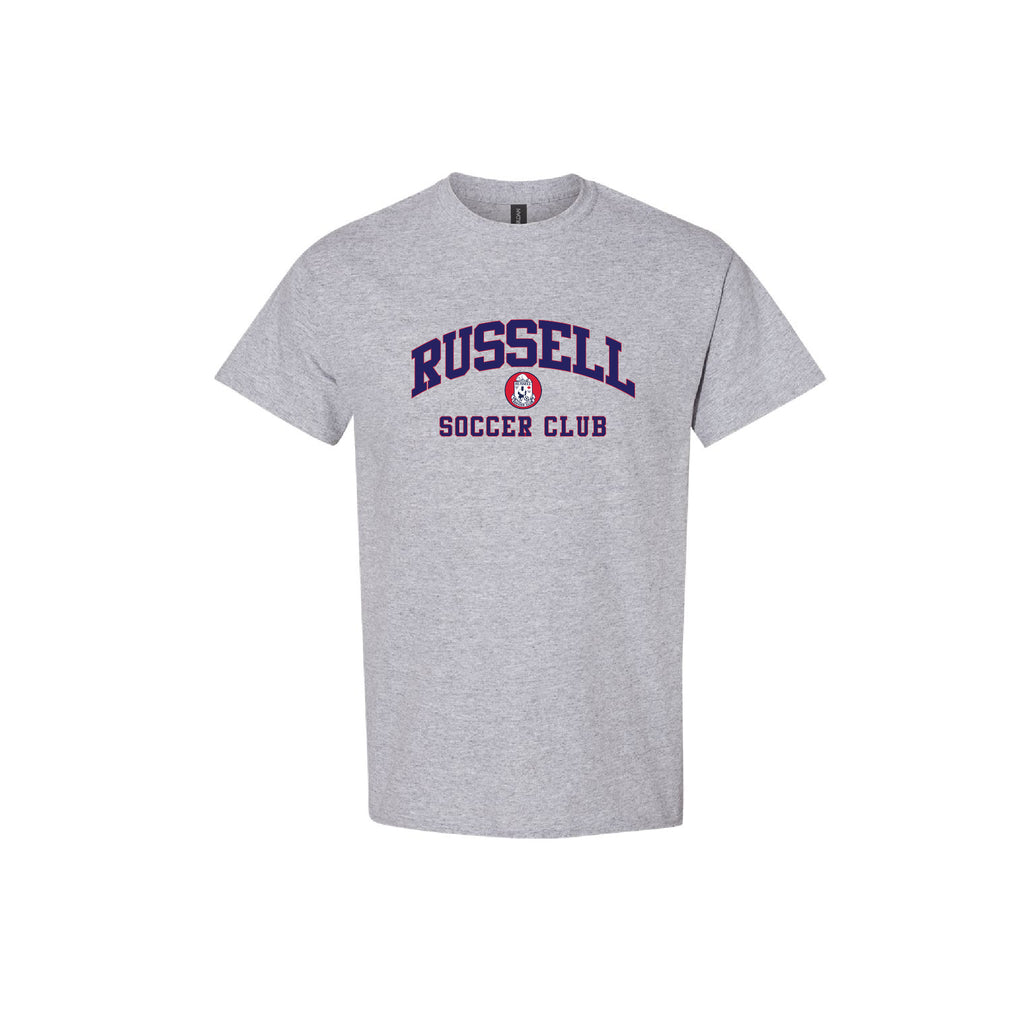 RUSSELL SOCCER CLUB - Cotton Tee (Varsity Curve)