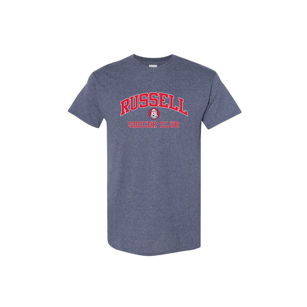 RUSSELL SOCCER CLUB - Cotton Tee (Varsity Curve)