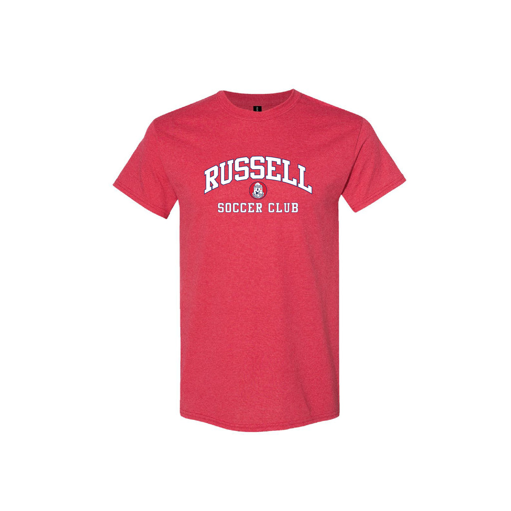 RUSSELL SOCCER CLUB - Cotton Tee (Varsity Curve)