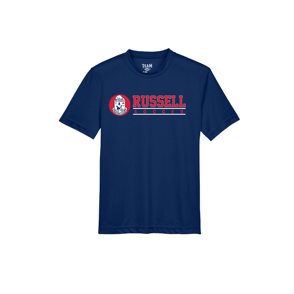 RUSSELL SOCCER CLUB - Short Sleeve Performance Tee (Pitch Line)