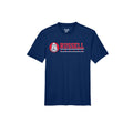RUSSELL SOCCER CLUB - Short Sleeve Performance Tee (Pitch Line)