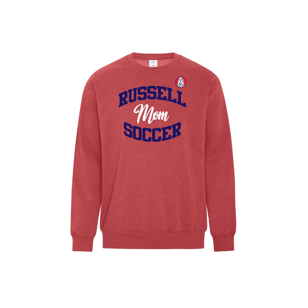 RUSSELL SOCCER CLUB - Soccer Mom Crew Sweatshirt