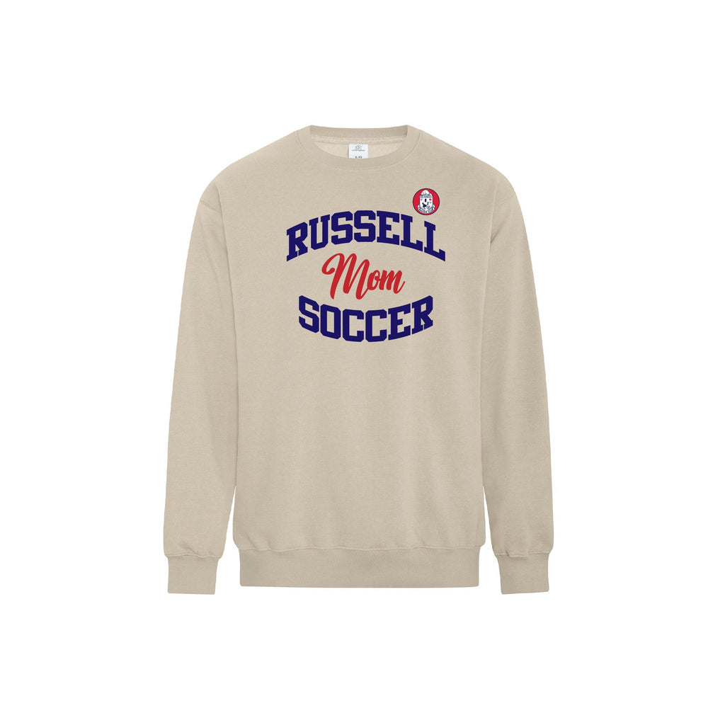 RUSSELL SOCCER CLUB - Soccer Mom Crew Sweatshirt