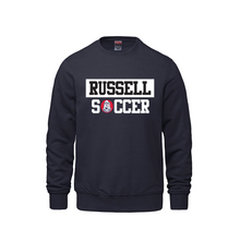 Load image into Gallery viewer, RUSSELL SOCCER CLUB - Crewneck (Large Logo)
