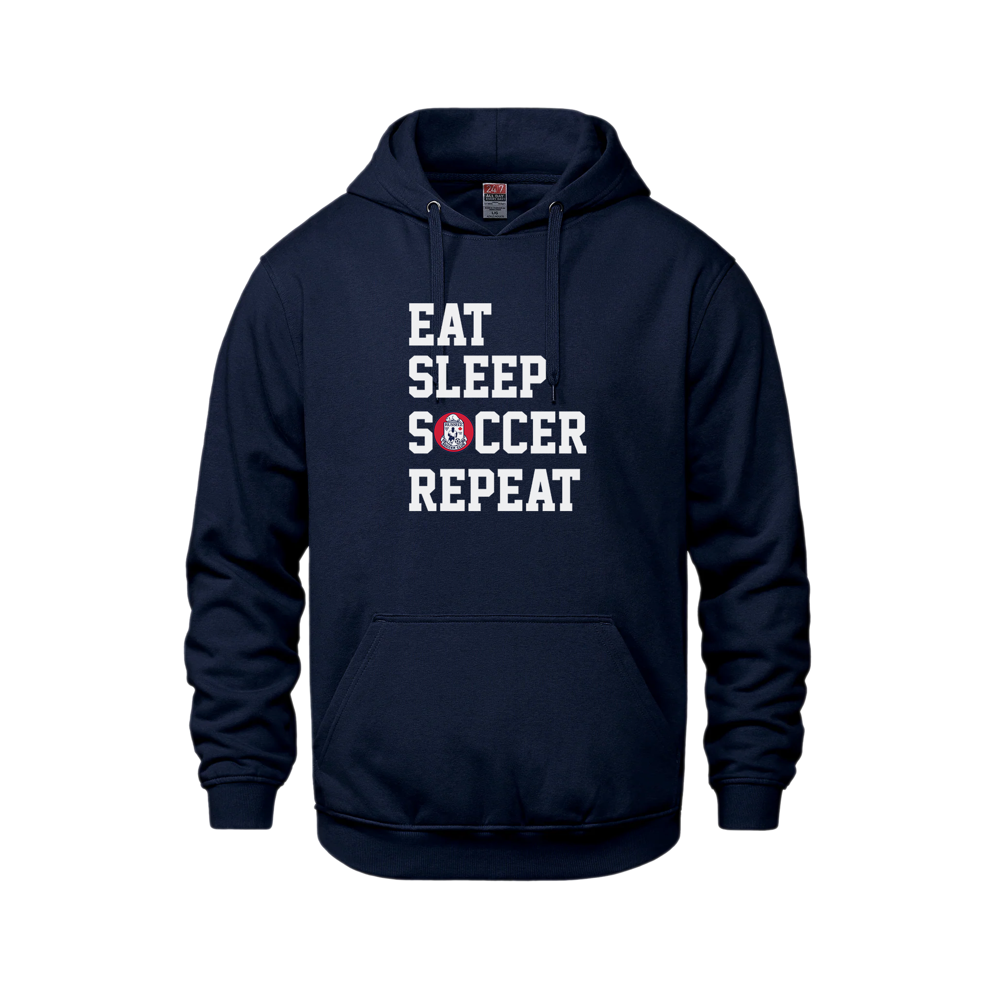 RUSSELL SOCCER CLUB - Oversize Hoodie