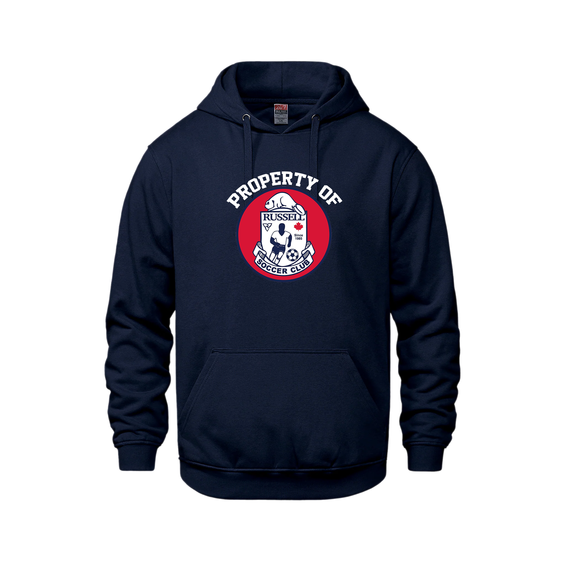 RUSSELL SOCCER CLUB - Oversize Hoodie