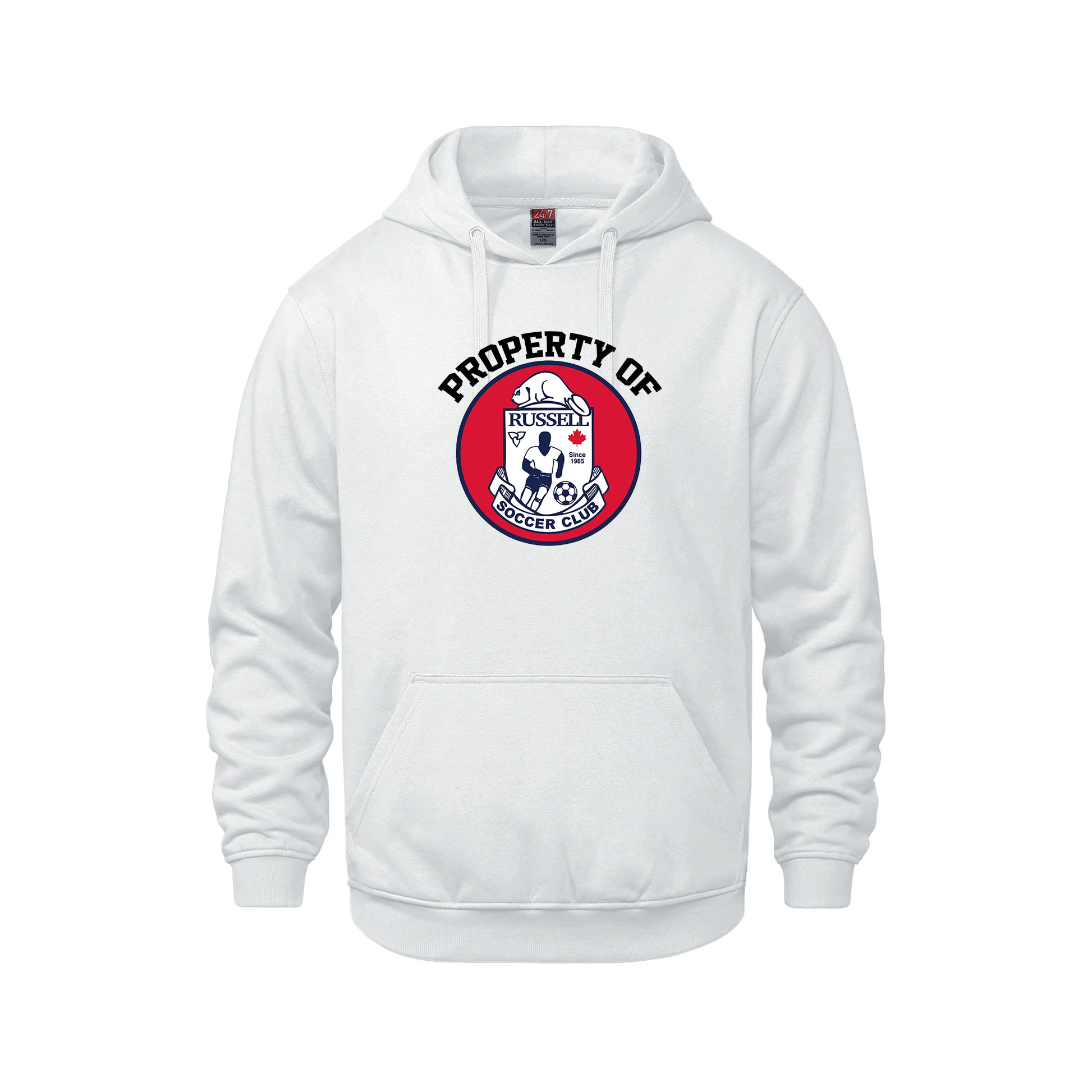 RUSSELL SOCCER CLUB - Oversize Hoodie