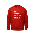 RUSSELL SOCCER CLUB - Crewneck (Eat, Sleep, Soccer, Repeat)