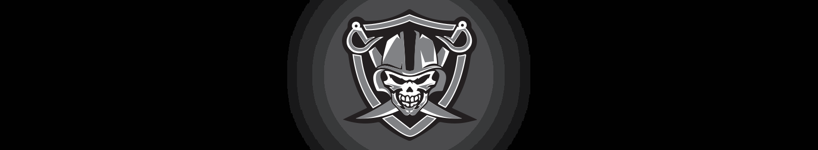 Official merchandise banner for Gloucester Raiders Football apparel and gear