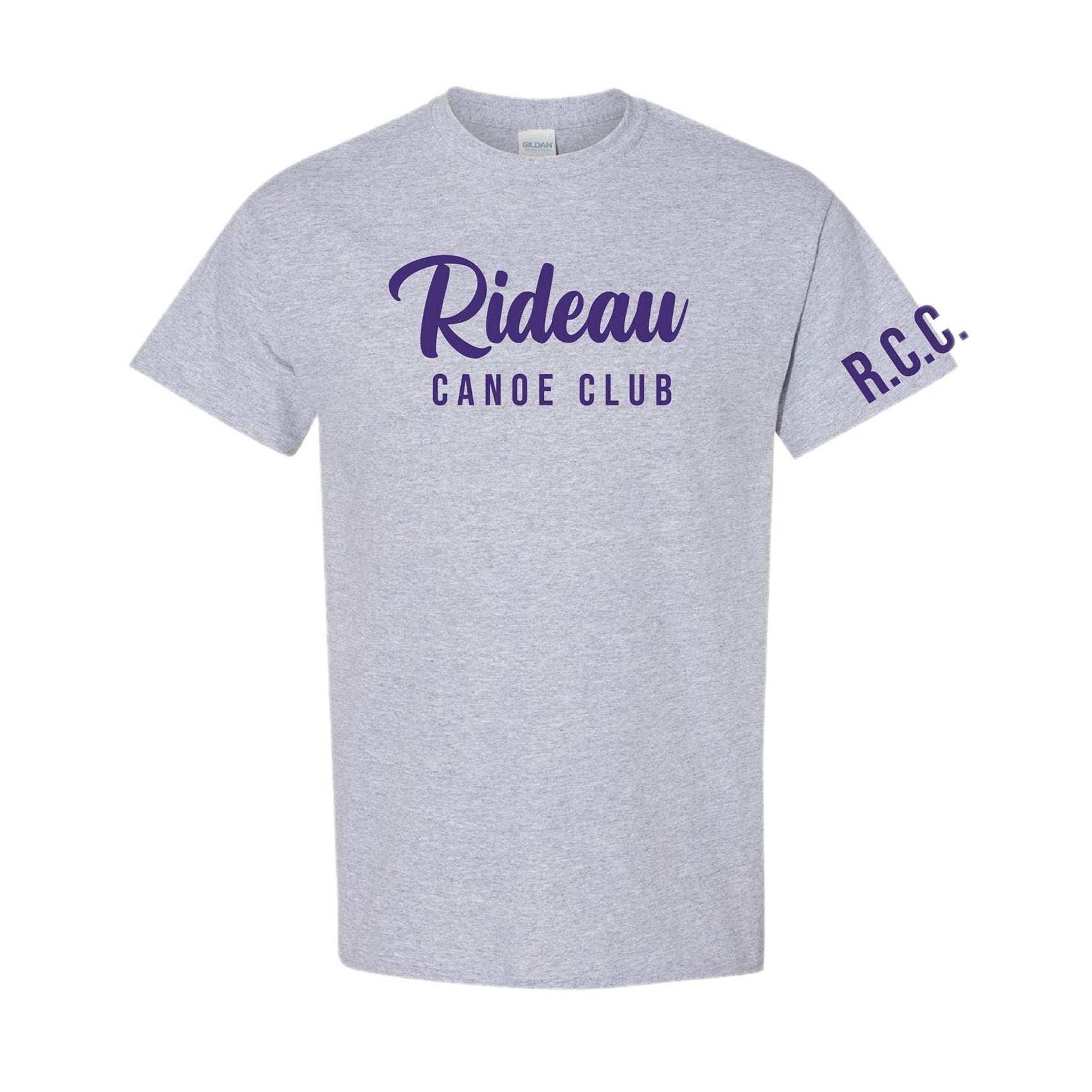 RIDEAU CANOE CLUB - Cotton T-Shirt w/ script